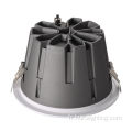 Aluminium de 4 pouces LED rond modulaire recoins downlight